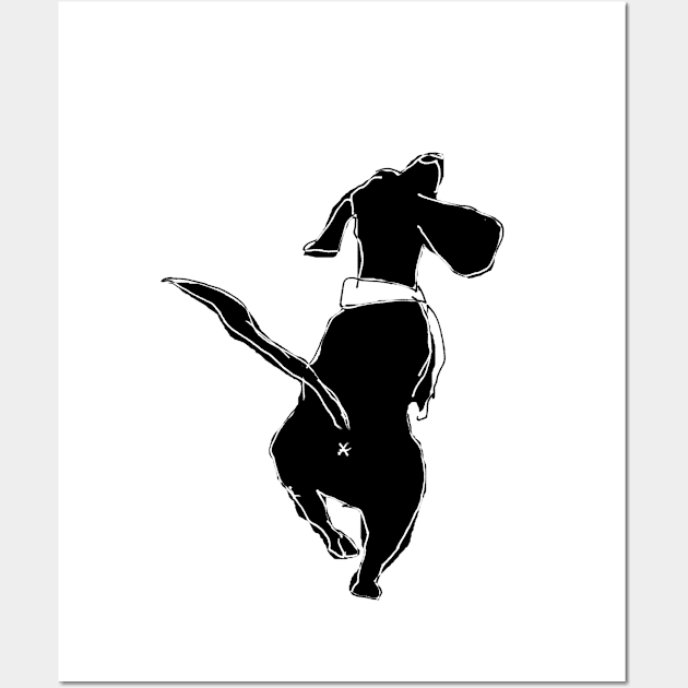 doxie Wall Art by vectormutt